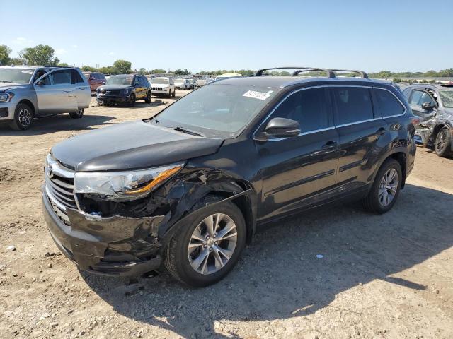 Photo 1 from auction – 2015 TOYOTA HIGHLANDER XLE with VIN 5TDJKRFH0FS144864