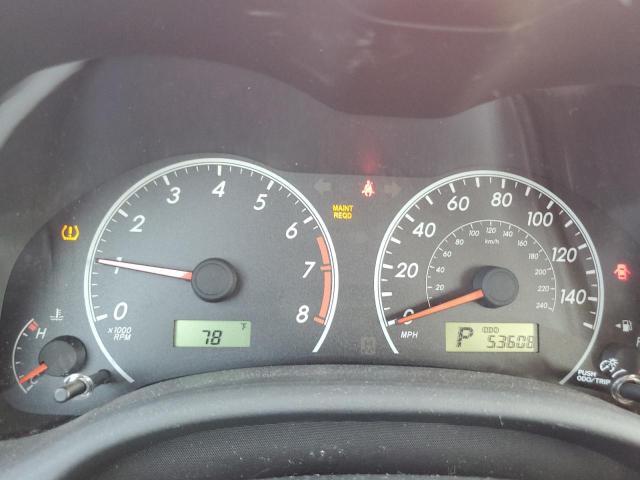 Photo 9 from auction – 2012 TOYOTA COROLLA BA with VIN 5YFBU4EE1CP040090