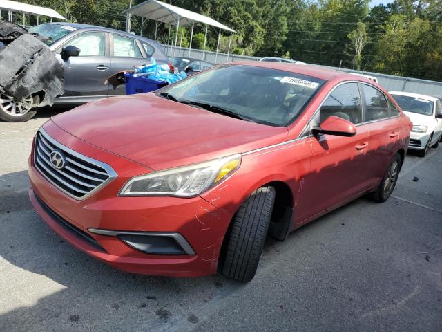 HYUNDAI SONATA SE 2017 with VIN 5NPE24AF3HH474274 - Photo from auction