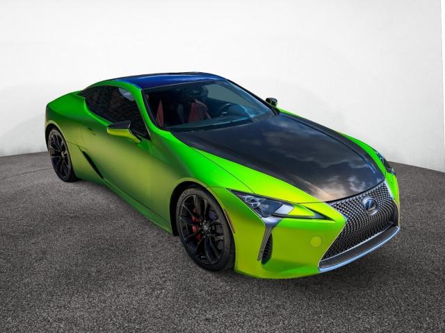 LEXUS LC 500 2018 with VIN JTHHP5AY1JA001829 - Photo from auction