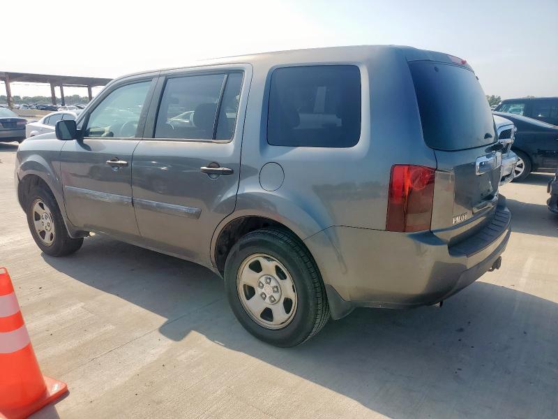 Photo 2 from auction – 2011 HONDA PILOT LX with VIN 5FNYF4H27BB068847
