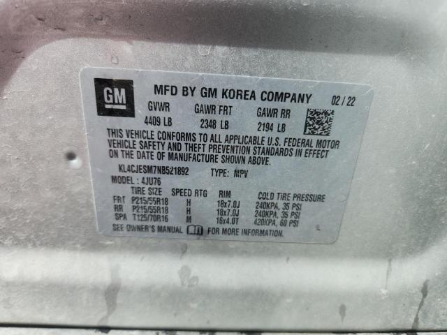 Photo 14 from auction – 2022 BUICK ENCORE PRE with VIN KL4CJESM7NB521892