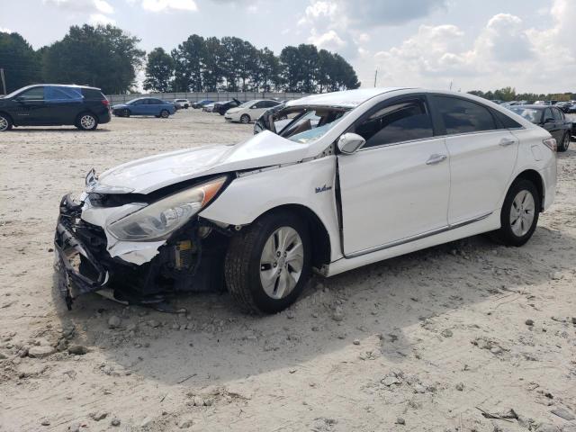 HYUNDAI SONATA HYB 2015 with VIN KMHEC4A44FA119769 - Photo from auction