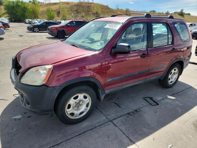HONDA CR-V LX 2006 with VIN SHSRD78596U423294 - Photo from auction