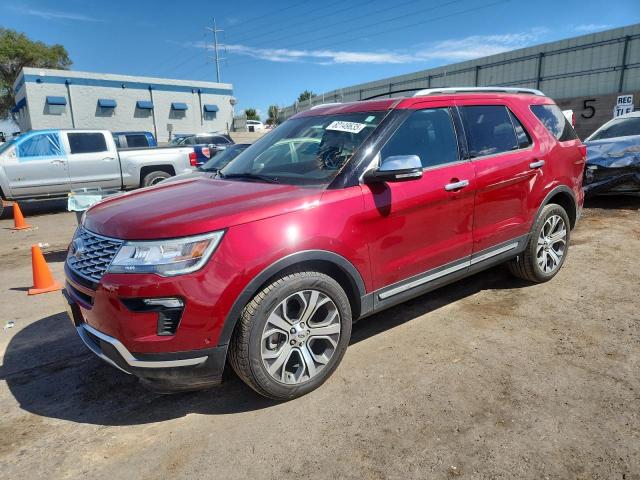 FORD EXPLORER P 2018 with VIN 1FM5K8HT4JGA42396 - Photo from auction