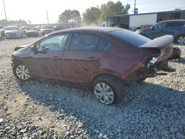 Photo 2 from auction – 2012 HONDA CIVIC LX with VIN 2HGFB2F51CH534466