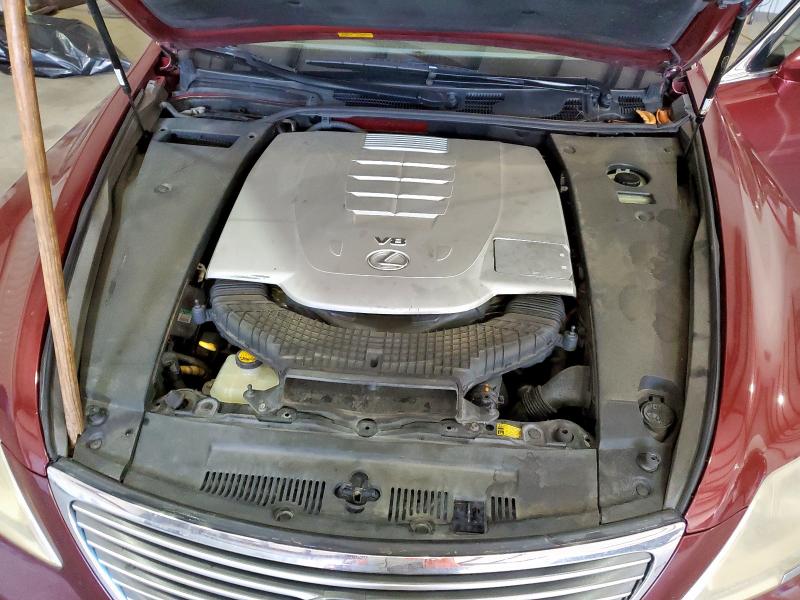 Photo 11 from auction – 2007 LEXUS LS 460 with VIN JTHBL46F575046728