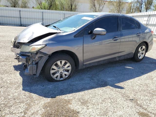 HONDA CIVIC LX 2014 with VIN 19XFB2F59EE004808 - Photo from auction
