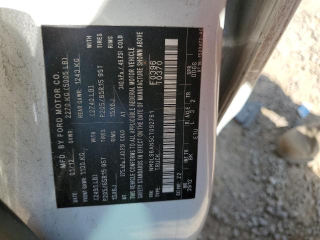 Photo 14 from auction – 2012 FORD TRANSIT CONNECT with VIN NM0LS6AN5CT092761