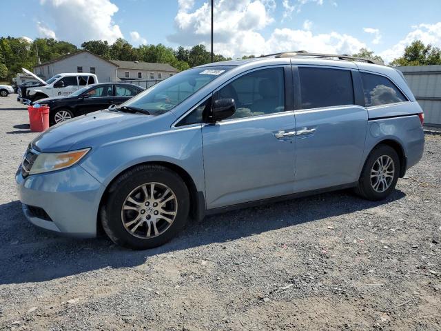 HONDA ODYSSEY EXL 2011 with VIN 5FNRL5H62BB066588 - Photo from auction
