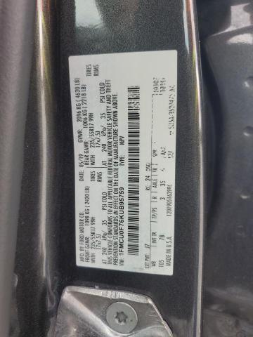 Photo 14 from auction – 2019 FORD ESCAPE S with VIN 1FMCU0F76KUB95759