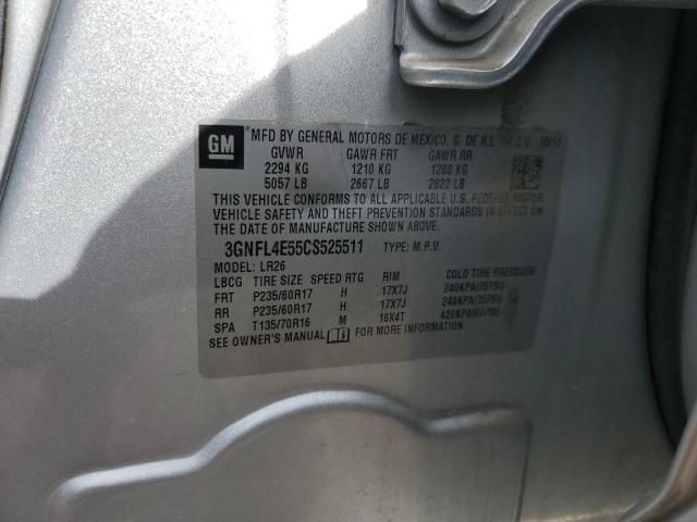 Photo 14 from auction – 2012 CHEVROLET CAPTIVA SP with VIN 3GNFL4E55CS525511
