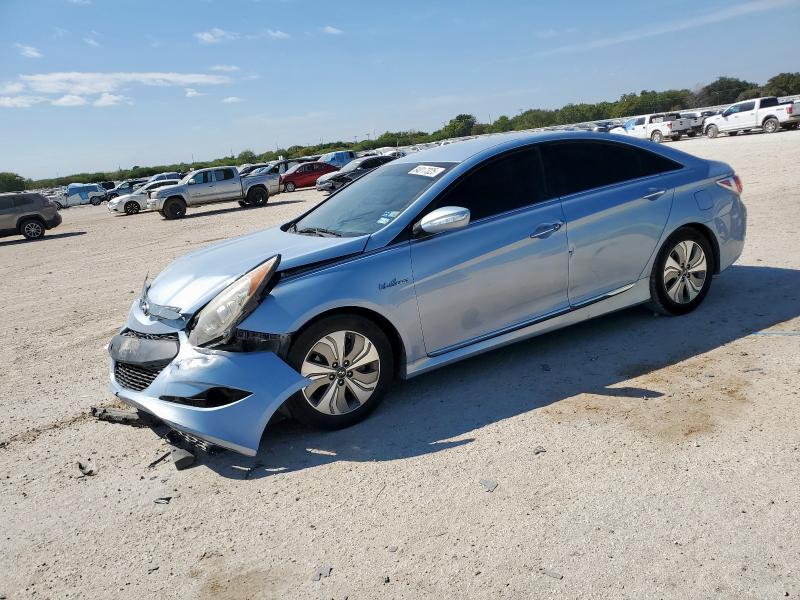 HYUNDAI SONATA HYB 2013 with VIN KMHEC4A49DA099306 - Photo from auction