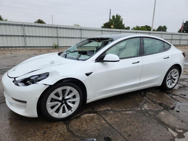 TESLA MODEL 3 2021 with VIN 5YJ3E1EB9MF849971 - Photo from auction