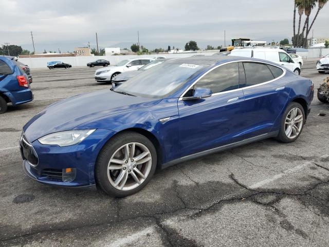 TESLA MODEL S 2015 with VIN 5YJSA1E15FF101817 - Photo from auction