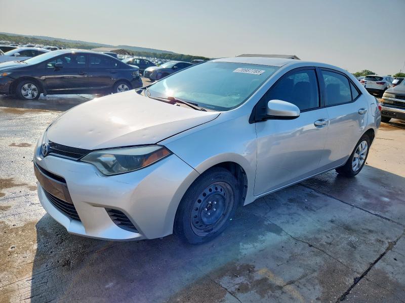 TOYOTA COROLLA LE 2016 with VIN 5YFBURHE1GP516224 - Photo from auction