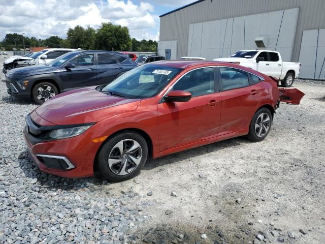 HONDA CIVIC LX 2019 with VIN 19XFC2F61KE003735 - Photo from auction