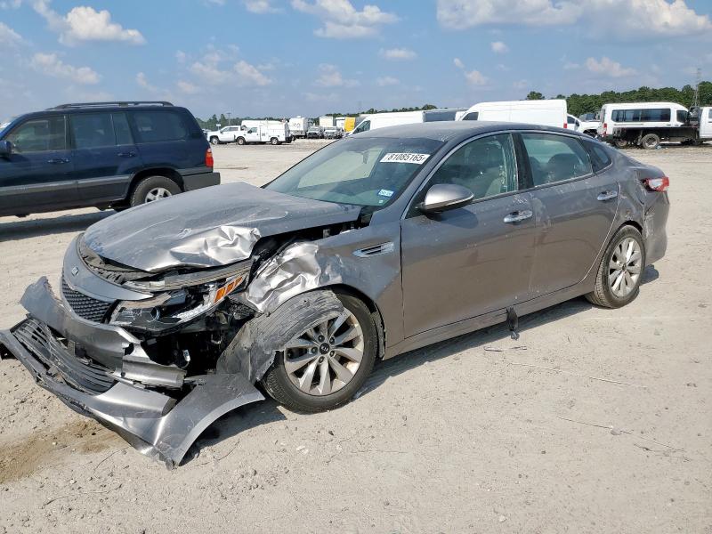 KIA OPTIMA EX 2016 with VIN 5XXGU4L33GG018209 - Photo from auction