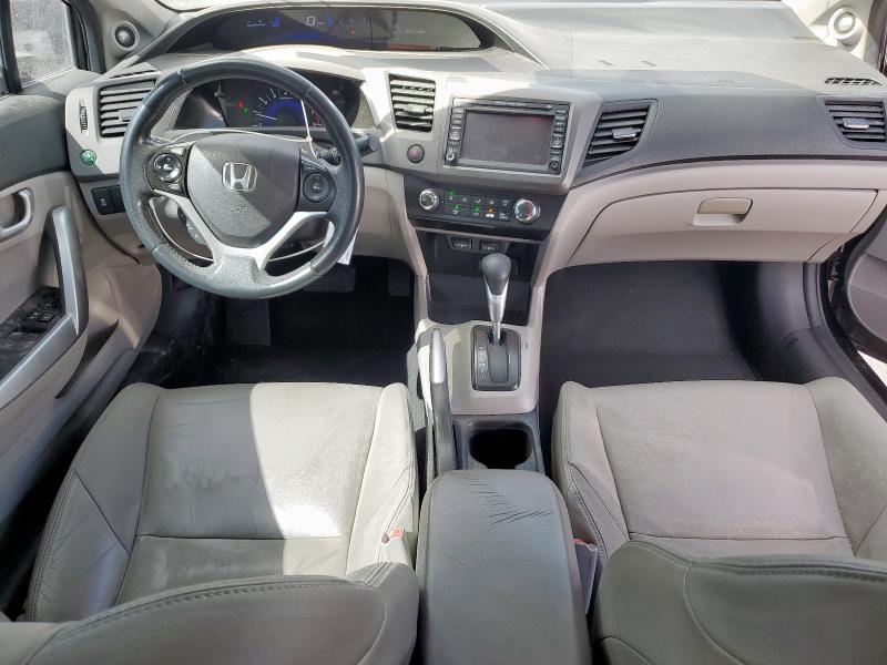 Photo 8 from auction – 2012 HONDA CIVIC EXL with VIN 2HGFG3B03CH529478