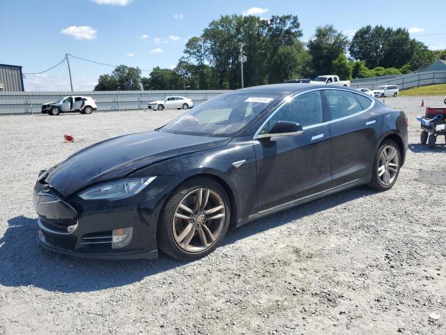 TESLA MODEL S 2015 with VIN 5YJSA1E28FF110990 - Photo from auction