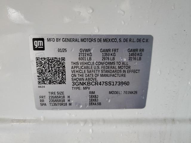 Photo 14 from auction – 2025 CHEVROLET BLAZER 2LT with VIN 3GNKBCR47SS173060