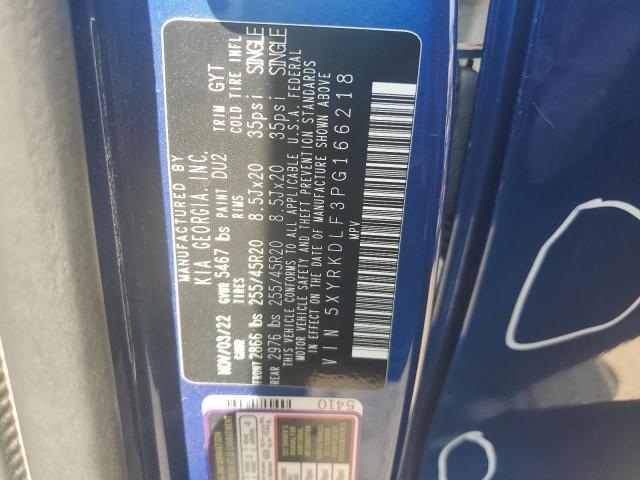 Photo 14 from auction – 2023 KIA SORENTO SX with VIN 5XYRKDLF3PG166218