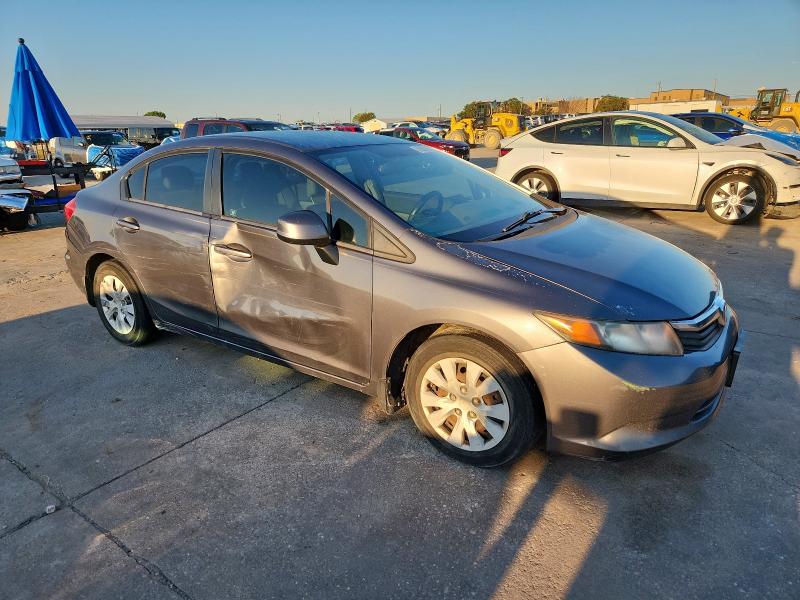 Photo 4 from auction – 2012 HONDA CIVIC LX with VIN 19XFB2F5XCE105465