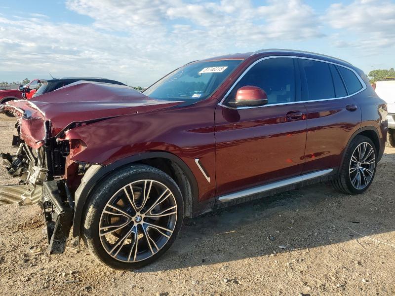 BMW X3 SDRIVE3 2022 with VIN 5UX43DP09N9M55985 - Photo from auction