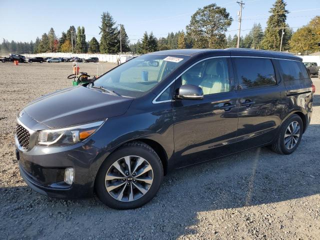 KIA SEDONA EX 2015 with VIN KNDMC5C1XF6019560 - Photo from auction