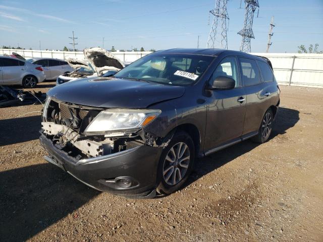 NISSAN PATHFINDER S 2014 with VIN 5N1AR2MM2EC641171 - Photo from auction