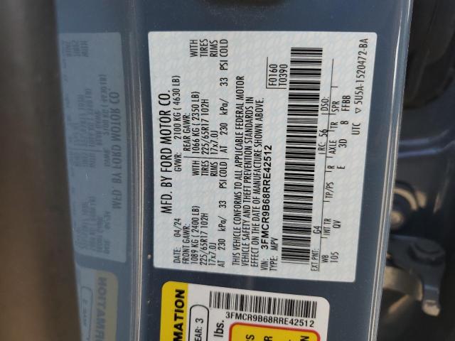 Photo 14 from auction – 2024 FORD BRONCO SPO with VIN 3FMCR9B68RRE42512