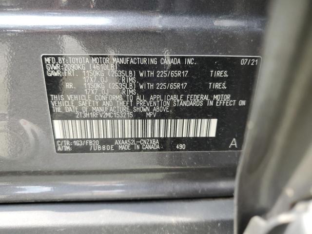 Photo 14 from auction – 2021 TOYOTA RAV4 LE with VIN 2T3H1RFV2MC153215