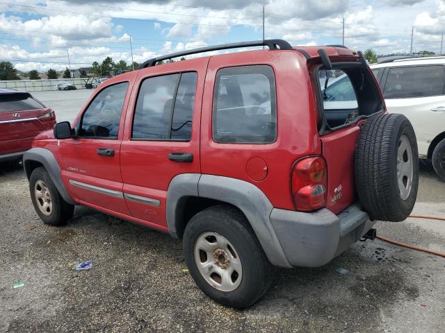 Photo 2 from auction – 2002 JEEP LIBERTY SP with VIN 1J4GK48K22W108751