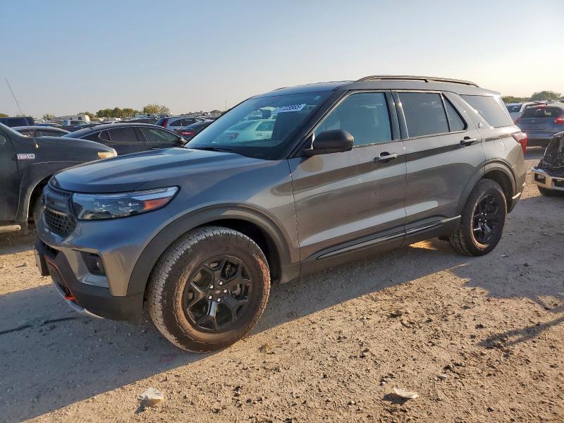 FORD EXPLORER T 2021 with VIN 1FMSK8JH6MGC38255 - Photo from auction
