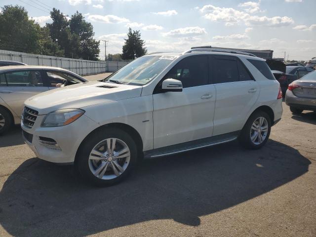 MERCEDES-BENZ ML 350 BLU 2012 with VIN 4JGDA2EB9CA014378 - Photo from auction