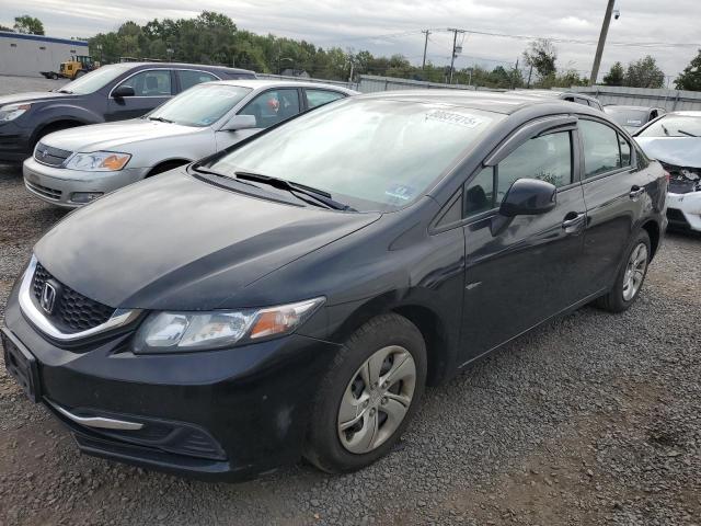 HONDA CIVIC LX 2013 with VIN 19XFB2F57DE244907 - Photo from auction