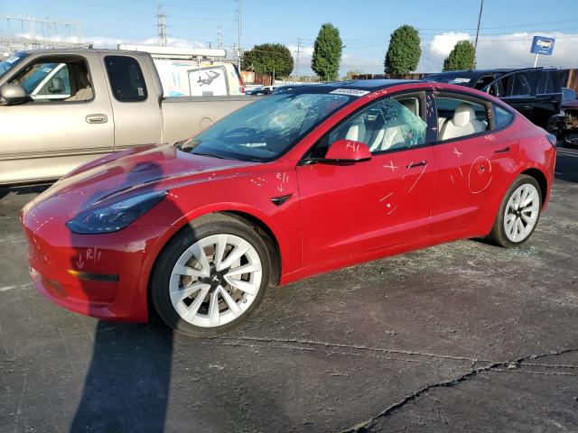 TESLA MODEL 3 2023 with VIN 5YJ3E1EA4PF466287 - Photo from auction