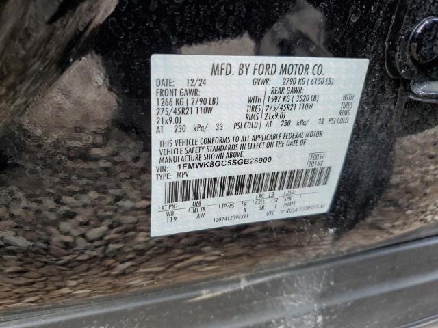 Photo 14 from auction – 2025 FORD EXPLORER ST with VIN 1FMWK8GC5SGB26900