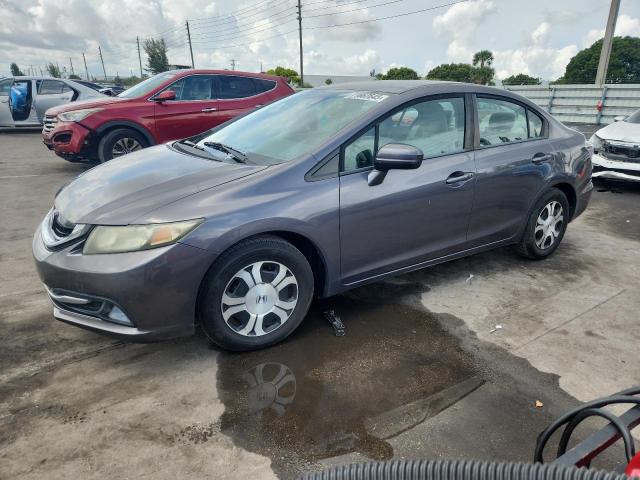 Photo 1 from auction – 2014 HONDA CIVIC HYBR with VIN 19XFB4F27EE002220