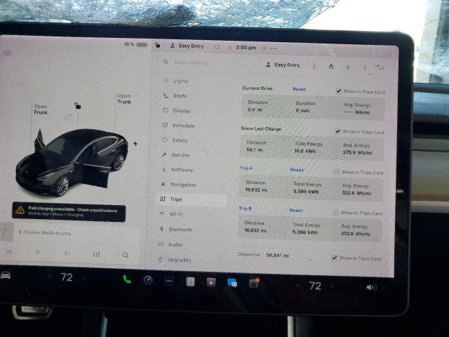 Photo 9 from auction – 2018 TESLA MODEL 3 with VIN 5YJ3E1EBXJF071630