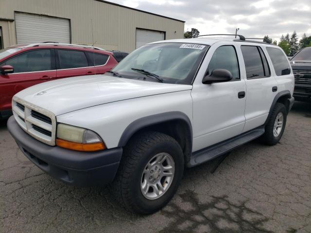 DODGE DURANGO SP 2003 with VIN 1D4HS38N83F526010 - Photo from auction
