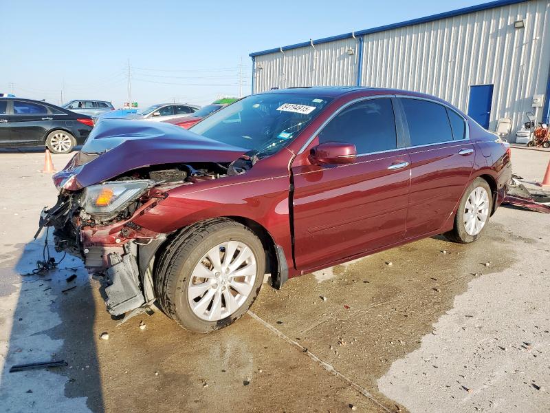 HONDA ACCORD EXL 2014 with VIN 1HGCR2F83EA190567 - Photo from auction
