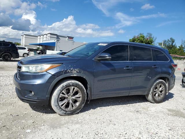 TOYOTA HIGHLANDER 2015 with VIN 5TDKKRFH9FS078240 - Photo from auction