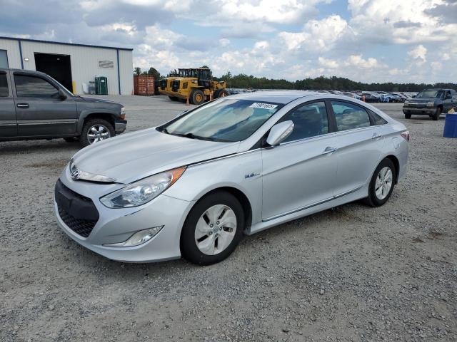 HYUNDAI SONATA HYB 2014 with VIN KMHEC4A48EA116873 - Photo from auction