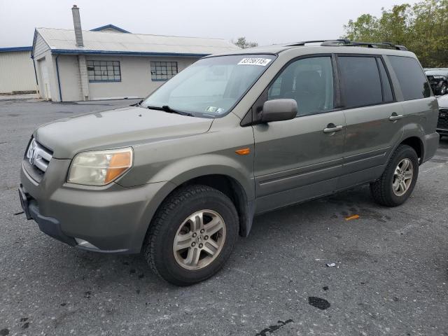 HONDA PILOT EXL 2007 with VIN 5FNYF185X7B003992 - Photo from auction