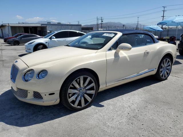 BENTLEY CONTINENTA 2012 with VIN SCBGR3ZA3CC075458 - Photo from auction