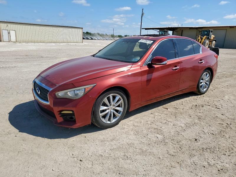 INFINITI Q50 BASE 2014 with VIN JN1BV7AP5EM670046 - Photo from auction