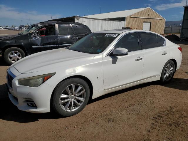 INFINITI Q50 BASE 2014 with VIN JN1BV7AP6EM678043 - Photo from auction