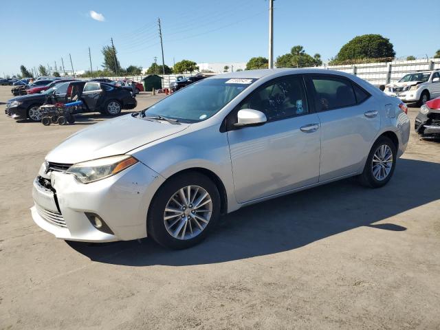 TOYOTA COROLLA L 2015 with VIN 2T1BURHE1FC447257 - Photo from auction
