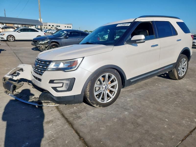 FORD EXPLORER L 2017 with VIN 1FM5K7F87HGC27223 - Photo from auction